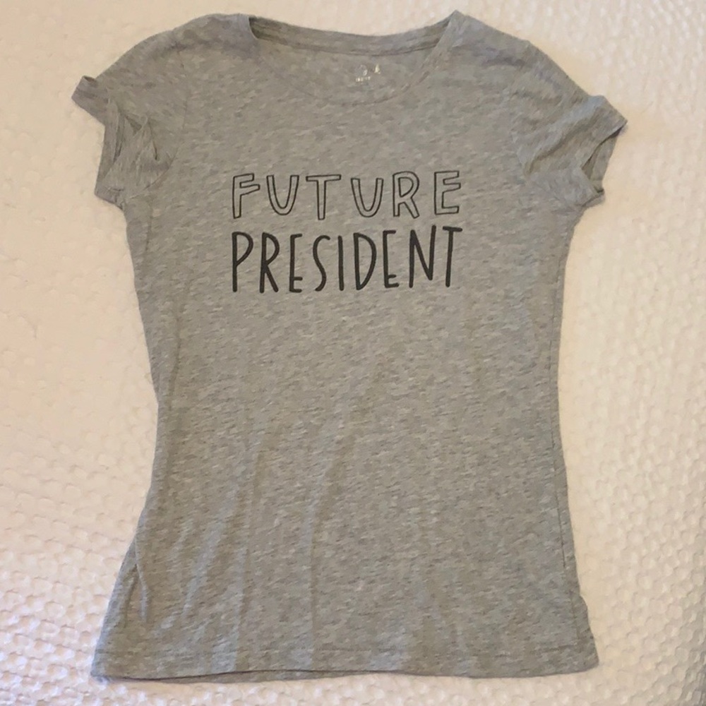 Future President Girls Tee, 10/12